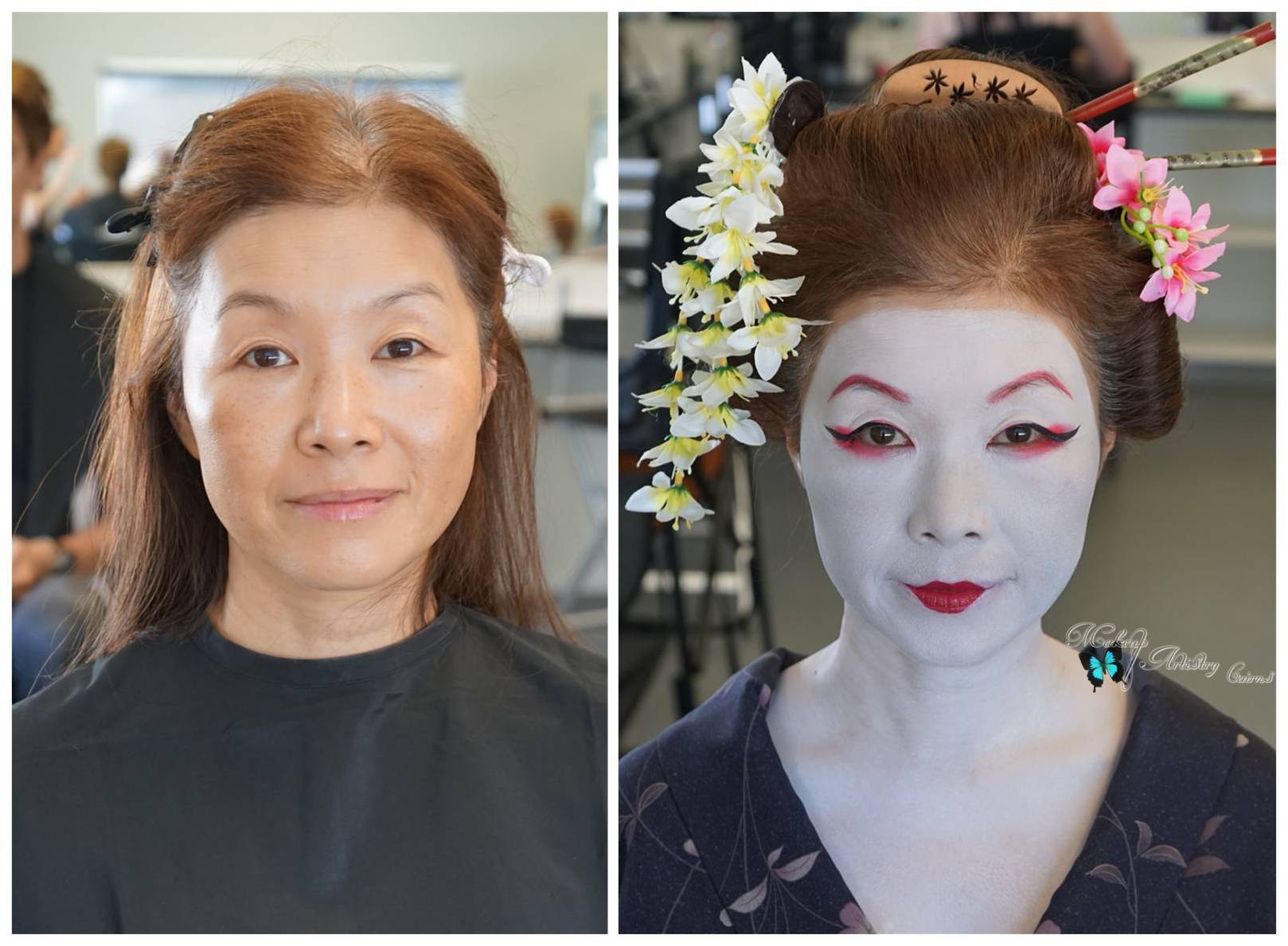 præmedicinering gås opnåelige History of Makeup Japan Geisha | Cairns Hair and MakeUp Artistry