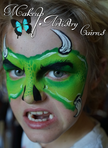 Cairns Hair And Makeup Artistry Makeup Artist Cairns Face Painter Green Monster 01 Hence, it is best to keep your makeup products out of the child's reach. makeup artist cairns face painter green